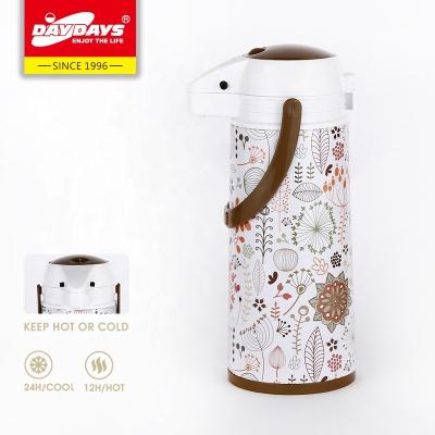 China 1900ml Sustainable Printed High Quality Iron Body Compressor Vacuum Jug Thermal Jug for sale