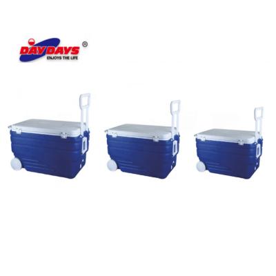 China 47L 80L 96L Viable Plastic Ice Pinique Cooler Box With Handle Wholesale Customized OEM / Popular Design Accepted for sale