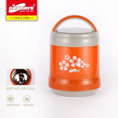 China PORTABLE Easy Holding Plastic Food Lunch Box 1.0L Heating Food Container for sale