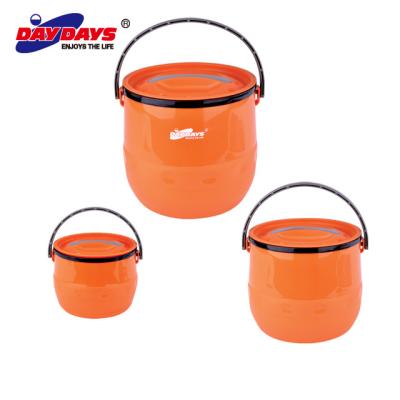 China Keep Hot DAYDAYS Stainless Steel Food Bowl Food Warmer Three Pcs Set Jar Food Storage Container China Manufacturer for sale