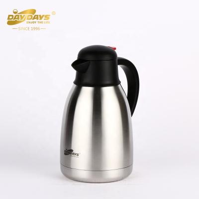 China PORTABLE 1.5L Stainless Steel Coffee Double Wall Jug In Stock for sale