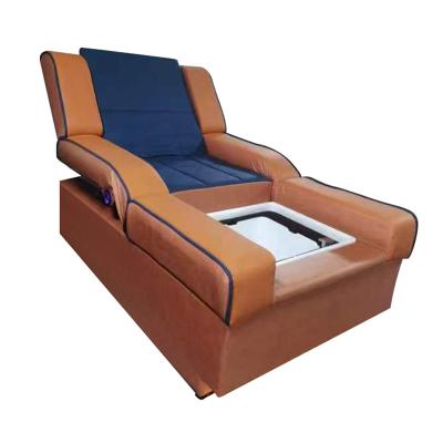 China Electric powered Comfortable multifunctional modern electric massage spa chair pedicure sofa leather massaging and recliner sofa for sale