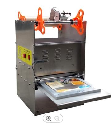 China Manual Type Food Plastic Sealing Machine/Food Tray/Manual Plastic Tray Sealer Machine for sale