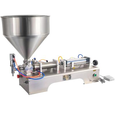 China Semi Automatic Ice Cream Water Food G1WG Honey Juice Sauce Tomato Sauce Liquid Filling Machine for sale