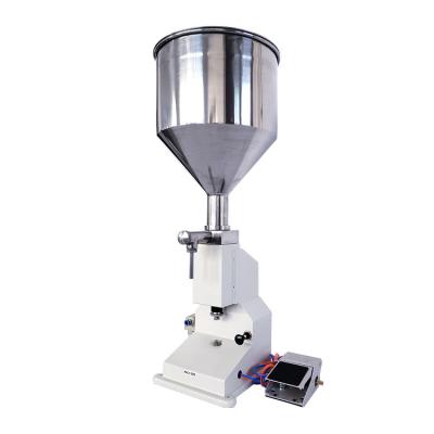 China Tomato Sauce Pneumatic Cream Lotion Jam Beverage Paste Bottling Machine for sale