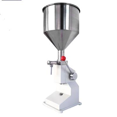 China A03 Pneumatic Food Bottle Filler Beverage Butter Cream Jam Cosmetic Liquid Small Filling Machine for sale