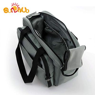 China Wholesale High Quality Folding High Quality Multifunctional Portable Hutch Bag Mom Custom Custom Diaper Newborn Babay Bag for sale