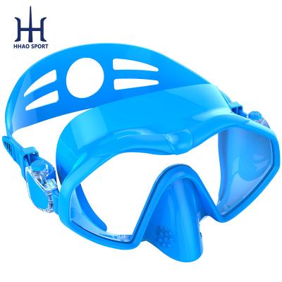 China Leak Proof Scuba Snorkeling Professional Dive Face Mask 180 Degree Clear Vision Free Diving for sale