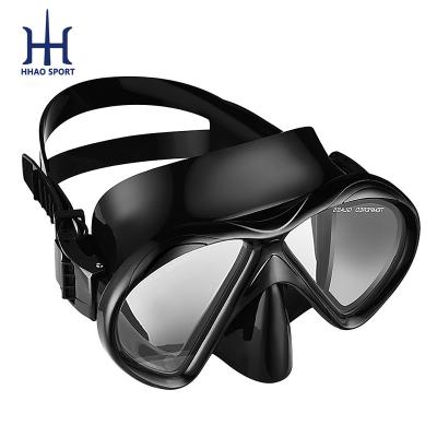 China Anti-leak Factory Supply Adults Food Grade Silicone Snorkeling Goggles For Diving for sale