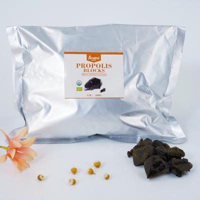 China 100% Natural High Quality Pure Natural Propolis China 100% Natural Organic Bee Refined Propolis Blocks Brown for sale