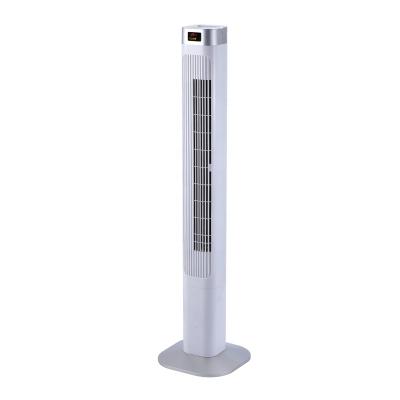 China Hotel Factory Wholesale 46 Inch 3 Speed ​​High 70 Degree Swing Timer Sleep Safety Stand Fan Natural Bladeless Tower Fan for sale