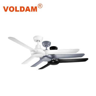 China Hotel 36 50 56 58 62 Inch Mouided 3 Blade Ceiling Fan Fully LED Remote Control and Extension Rod Kit are options for sale