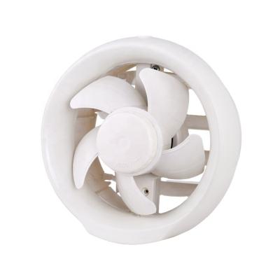 China Hot Type Advertising Company Sales Energy Saving Glass Mounted Auto Louver Round Exhaust Fan For Bathroom Kitchen Ventilation for sale