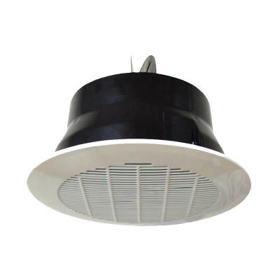 China Round advertising company large airflow backdraft shutter wall ceiling mounted exhaust fan for sale