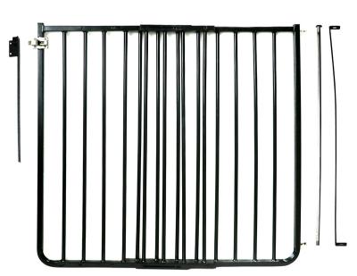 China Patios Metal Baby Safety Gate Dog Gate Kids Pet Baby Fence Stairs for sale