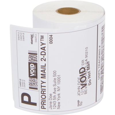 China Dymo 1744907 Thermal Label 4x6 Inch Shipping Label Waterproof USPS Shipping Label for sale