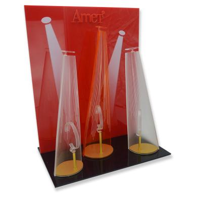 China Newly Designed Environment Friendly Acrylic Watch Display Stand For Window Display for sale