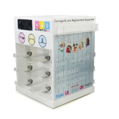 China Customization Environmental Friendly Kids High End Glasses Revolving Display Stands With Advance Gadget for sale