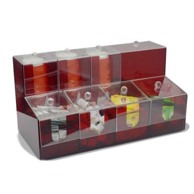 China Environmental Friendly Acrylic Coffee and Beverage Storage Rack for sale