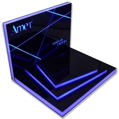 China Environmental Friendly Custom Acrylic Led Light Box Acrylic Electronic Product Holder Acrylic Display Stand for sale