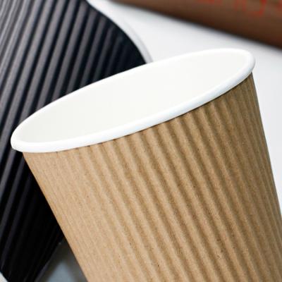 China DOUBLE WALL PLA Single Wall Coffee Biodegradable Disposable Recycled Hot Drinking Paper Cup With Lid for sale