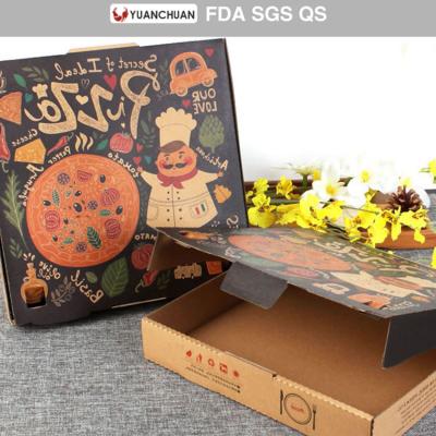 China Biodegradable Competitive Price Environmental Pizza Delivery Box for sale