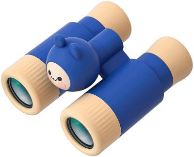 China Bird Watching Increasing Camping Stand Binoculars for Kids, 10x28 Powerful Compact Binoculars Mini Telescope for Toddler Toys Gifts for sale