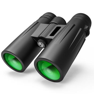 China ABS 12X42 Binoculars For Adults With Tripod Waterproof Compact Binoculars For Bird Watching Hiking for sale