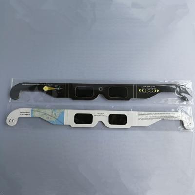 China Virtual Reality 3d Video Glass Paper 3D Paper Glasses 3d Glasses For Watching Movies , Playing Games for sale