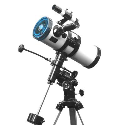 China Professional High HD Magnification Astronomical Telescope Large Diameter Stargazing Telescope 500114EQ 80*40*27CM for sale