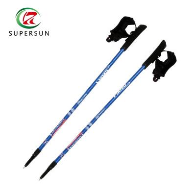 China Factory Price Aluminum 7075 EVA Two-Piece Nordic Walking Pole for sale