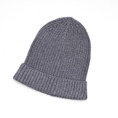 China COMMON Wholesale Custom Hot Selling Double Sided Autumn Winter Cashmere Wool Blend Thickened Sports Fishing Men And Women Knitted Hat for sale