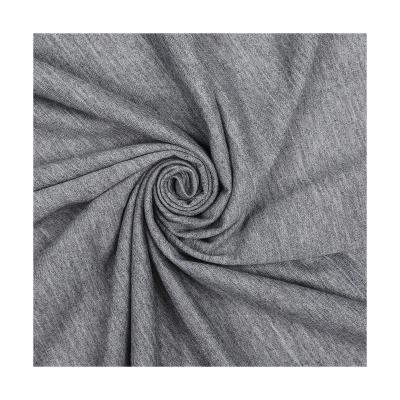 China High Quality Wholesale Heather Grey Short Polyester French Terry Fabric 100%Polyester Fabric for sale