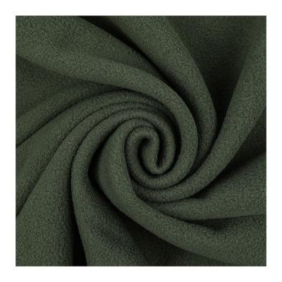 China Cheap promotional wholesale custom interlock composite polar fleece 100%polyester fabric Te koop