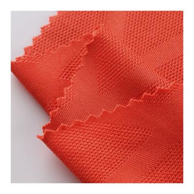 China New Clothes Styles 100% polyester jacquard mesh fabric for lingerie intimate wear lining for sale