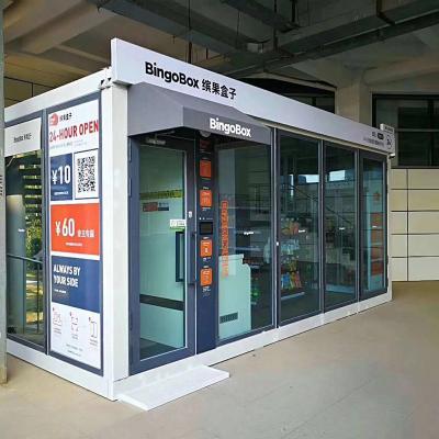 China Modern Mobile Cafe/Bar/Fast Food Restaurant/Deli/Kiosk/Flatpack Take-Out Booth for sale