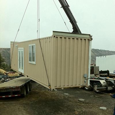 China Modern Sleeping Container House / Modular Residential / Prefab Trailer Houses Simple Assembly for sale