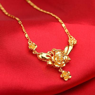 China Wholesale Bohemia Gold Plated 18k Gold Jewelry Hot Sale Design Imitation Gold Plated Pearl Chain Necklace New for sale