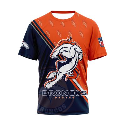 China 2021 nfl neck tour shirts women polyester breathable warm unisex sports print T-shirt custom oversized t-shirt for sale