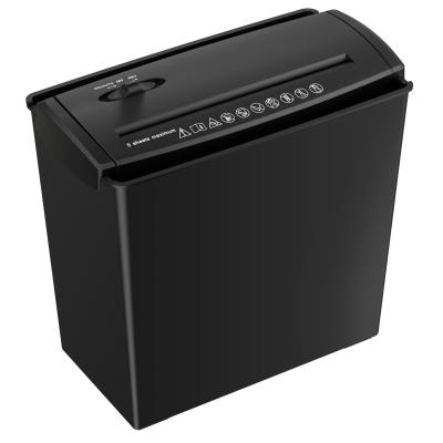 China 10L Desktop Paper Shredder Machine 5 Sheet Paper Shredder voor thuis- en kantoorgebruik S606B Te koop