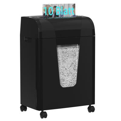 China 60dB zware kantoor micro gesneden papier shredder 20L capaciteit stille operatie C261P-10 Te koop