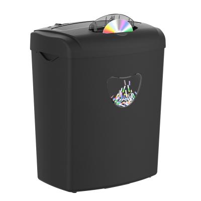 China 21L Factory paper destroy machine CD218P Home Office Use 10 sheet Paper Card CD Shredder for sale