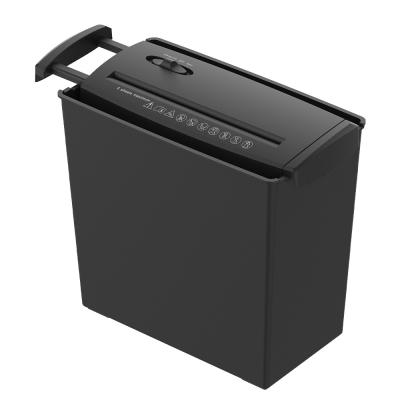 China 220mm Arbeitsbreite S606B 10L Strip Cut Mini Paper Shredder für Heimgebrauch 5 Blätter zu verkaufen