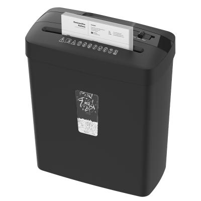 China C220P-6 Mini Shredder Papiermachine Werk voor thuis 6-blad Cross Cut Paper Shredder 13L Te koop