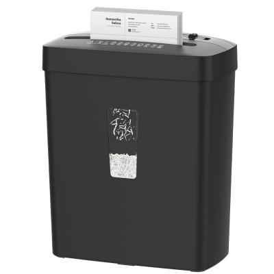 China 6 sheets A4 Paper Shredder Machine C220P-6 with Reverse Function 4*39mm Shred Size for sale