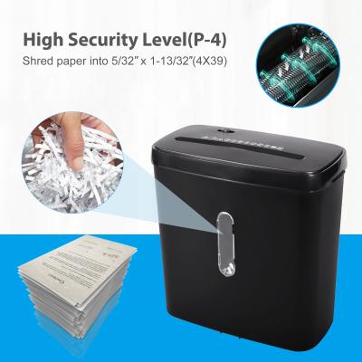 China Confidentiality Protection Cross Cut Paper Shredder For Home Use 11Liter for sale