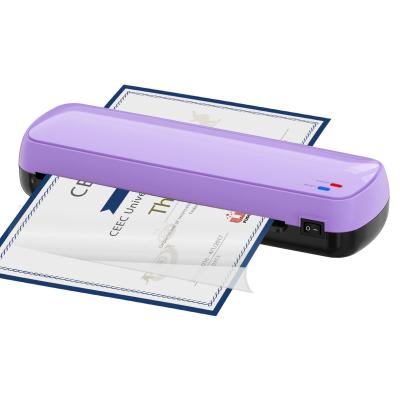 China OEM logo kleur A4 Foto document laminator voor thuis kantoor school LM2001 Te koop