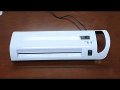 CL806 white black thermal laminator with release A4 235mm lamination width