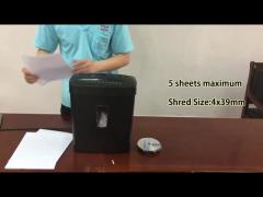 CD220P-5 13L 5 sheets Mini paper shredder for home office For shred CD Credit card paper