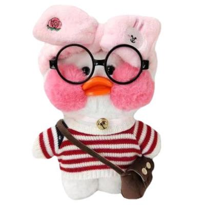 China Hot Selling Plush In Stock Kawaii Stuffed Lalafanfan Duck Plush Doll Toy for sale